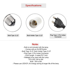 35.6 cm Pyramid Table Lamp In Sheesham Wood