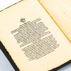 Leather Journal Dairy for Girls - Unruled Notebook Diary for Travelers with Wolf Print