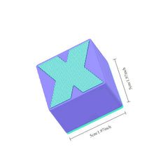 1pc Mini Portable Wireless Speaker (Random Colors)