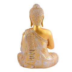 Gautam Buddha Statue Showpiece Idol Figurine for Feng Sui, Vastu, Home Decor, Office, Diwali, Gifting, Living Room, Bedroom, Study Table -27