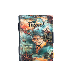 Vintage Leather Journal Dairy - Unruled Notebook Diary for Traveler