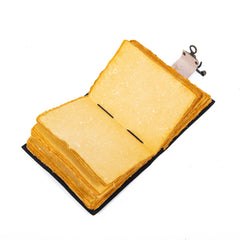 Vintage Leather Bound Diary with Mother of Earth Print