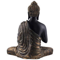 Gautam Buddha Statue Showpiece Idol Figurine for Feng Sui, Vastu, Home Decor, Office, Diwali, Gifting, Living Room, Bedroom, Study Table -27