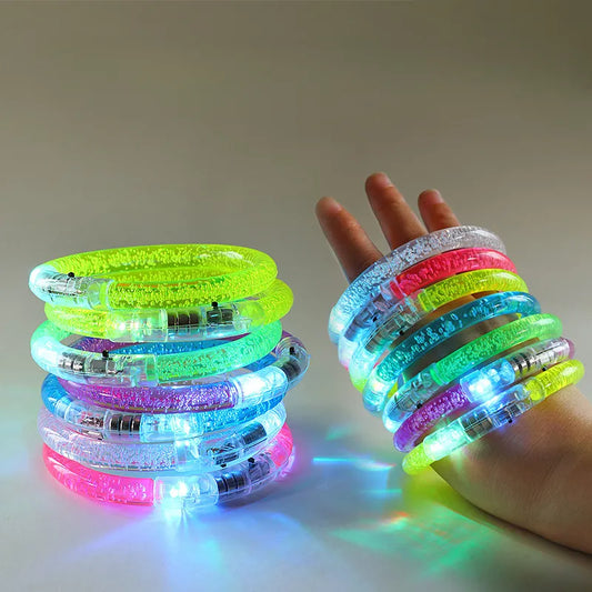 LED Bracelets – Light-Up Party Favors for Birthday, Wedding & Festivals (1 Pack)