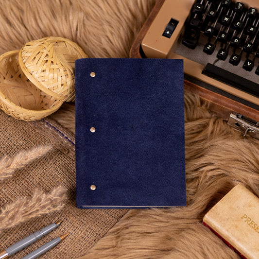 Soft Cover Suede leather diary journal