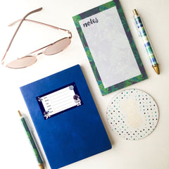 Space-themed Customizable Book Stickers with Astronaut Design