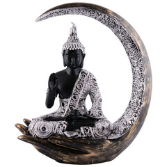 Gautam Buddha Statue Showpiece Idol Figurine for Feng Sui, Vastu, Home Decor, Office, Diwali, Gifting, Living Room, Bedroom, Study Table -27