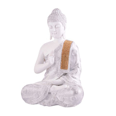 Gautam Buddha Statue Showpiece Idol Figurine for Feng Sui, Vastu, Home Decor, Office, Diwali, Gifting, Living Room, Bedroom, Study Table -27