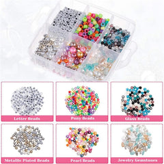 6 Grid Storage Box With Adjustable Partition For Earrings, Medicine, Bangles, Clips, Stationery Item, Socks, Hairbands