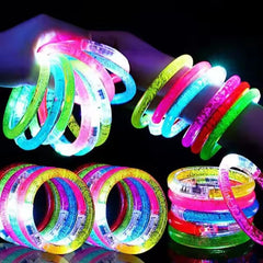 LED Bracelets – Light-Up Party Favors for Birthday, Wedding & Festivals (1 Pack)