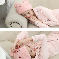 Bear Design Hair Wrap