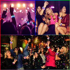 LED Bracelets – Light-Up Party Favors for Birthday, Wedding & Festivals (1 Pack)