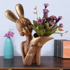 Resin Showpiece Cute Chef Figurine Miniature Statue Ornaments Welcome Board Table Dcor For Kitchen Decoration items for Restaurant