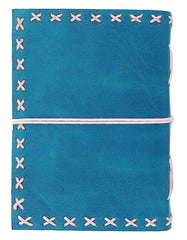 Leather Journal Diary with Premium Antique String Closure vintage Journal handmade 200 pages white unruled|travel Diary|personal journal -9