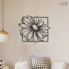 Amazing Sunflower Metal Wall Art