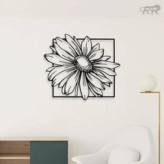 Amazing Sunflower Metal Wall Art
