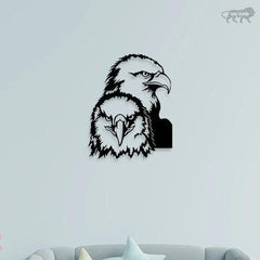 American Two Eagle Metal Wall Art