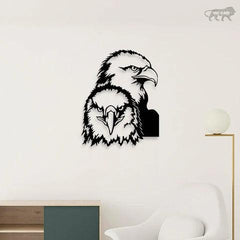 American Two Eagle Metal Wall Art