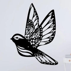 Beautiful Flying Bird Metal Wall Art