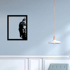 Buddha Face Metal Wall Art