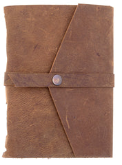 Vintage Leather Journal Diary with Belt