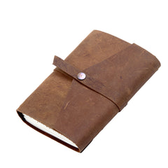 Vintage Leather Journal Diary with Belt