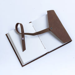 Vintage Leather Journal Diary with Belt