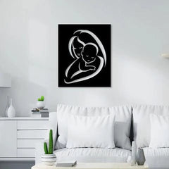 Mother Care Metal Wall Art