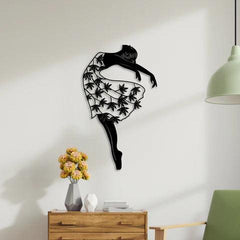 Dancing Girl Metal Wall Arta