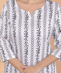 Women's Short Kurti Tops for Jeans | Stylish Rayon Kurta for Girls | Trendy Ethnic Short Kurta for Daily & Office Wear PR38