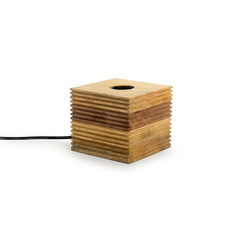Edison' Table Lamp In Mango Wood 11.2 cm