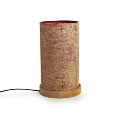 Glorious Mars' Hand-etched Table Lamp In Iron (27.9 cm | Matte Finish)