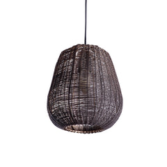 Mesmerising Mesh' Pendant Lamp In Iron (22.9 cm | Matte Finish)