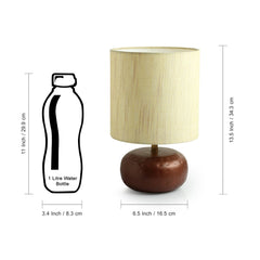 Chestnut Hammered' Decorative Table Lamp (34.3 cm, Iron)