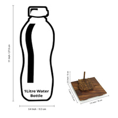 'Owl On Board' Hand Carved Tissue Holder In Sheesham Wood