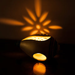 Terracotta Handpainted Shankh Shaped Table Tea Light Holder