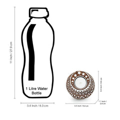 'Shimmering Moon' Hand-Carved Blocks Tea-Light Holders In Sheesham Wood (Set of 2)