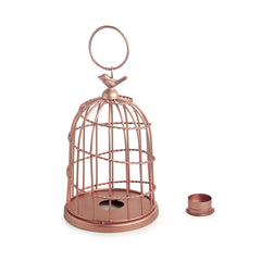 🐦 Bird Wired Go-Round – Handcrafted Copper Finish Tea-Light Holder