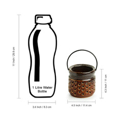 'Shore Lights' Handcrafted Ceramic Tea-Light Holder