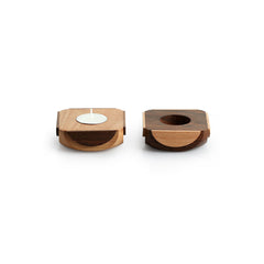 Jugnu Chakori' Wooden Tea Light Holder (Set of 2)