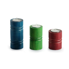 Jugnu Stambh' Tea Light Holder (Set of 3)