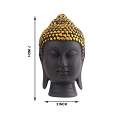 Gautam Buddha Statue Showpiece Idol Figurine for Feng Sui, Vastu, Home Decor, Office, Diwali, Gifting, Living Room, Bedroom, Study Table -27