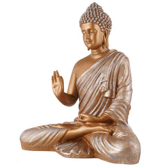 Gautam Buddha Statue Showpiece Idol Figurine for Feng Sui, Vastu, Home Decor, Office, Diwali, Gifting, Living Room, Bedroom, Study Table -27