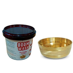 Boom Wash Metal Shining Powder, Copper, Brass, Steel, Silver, Aluminium and Iron Cleaner With Anti-Tarnish Cleaning Powder
