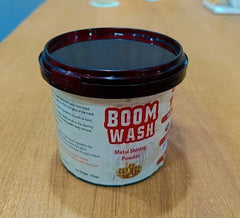 Boom Wash Metal Shining Powder, Copper, Brass, Steel, Silver, Aluminium and Iron Cleaner With Anti-Tarnish Cleaning Powder