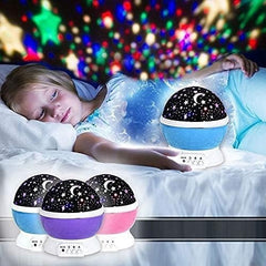 Star Master Galaxy Night Projector Lamp, Ceiling Led Light 360 Rotating Colorful Lights Starry Space Projection Home Room Decoration Design, Toys Gift for Kids Boy Girl, Plastic