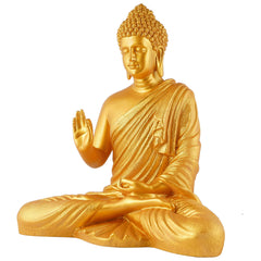 Gautam Buddha Statue Showpiece Idol Figurine for Feng Sui, Vastu, Home Decor, Office, Diwali, Gifting, Living Room, Bedroom, Study Table -27