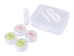 Travel Transparent Contact Lens Case Box, Portable Lens Box for Men and Women