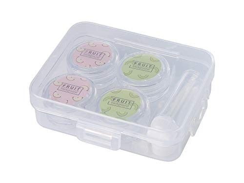 Travel Transparent Contact Lens Case Box, Portable Lens Box for Men and Women