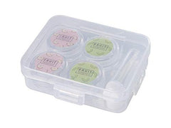 Travel Transparent Contact Lens Case Box, Portable Lens Box for Men and Women